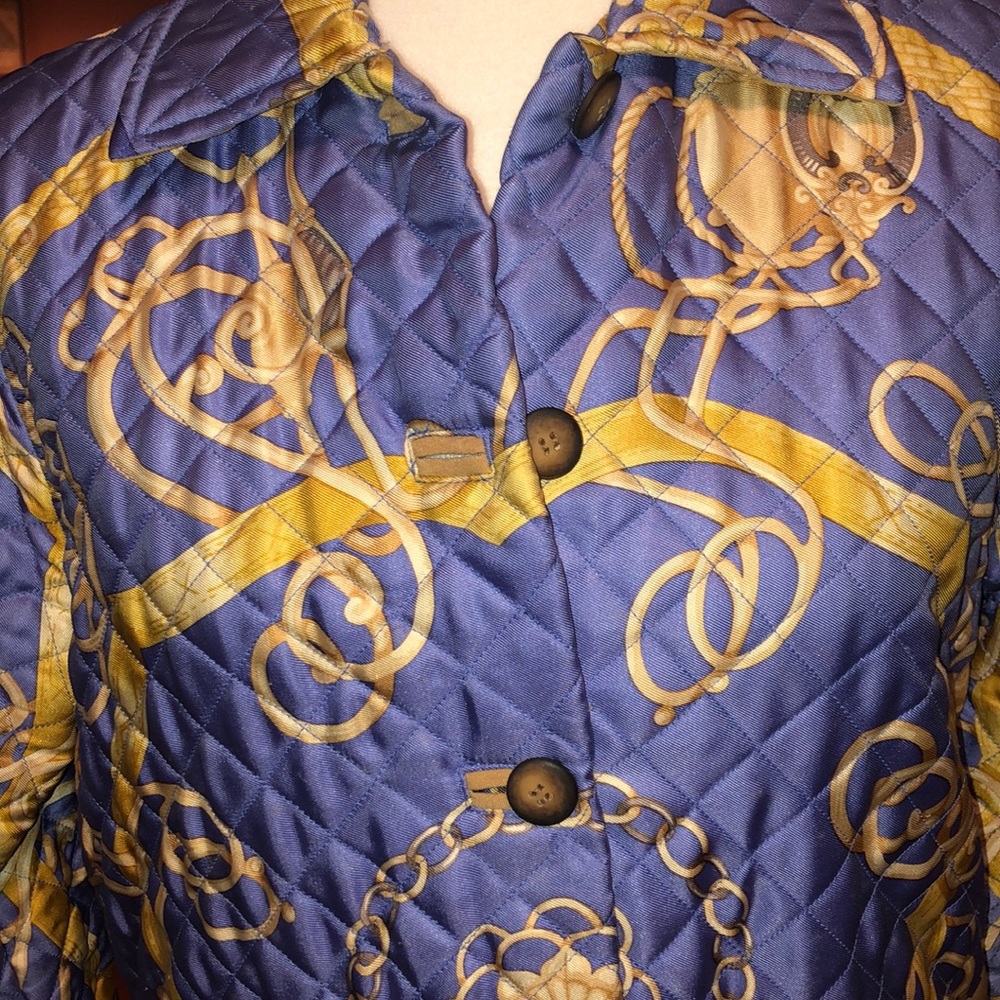 J Mclaughlin Equestrian Print Jacket - image 5